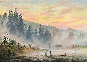 Caspar David Friedrich morning oil painting reproduction